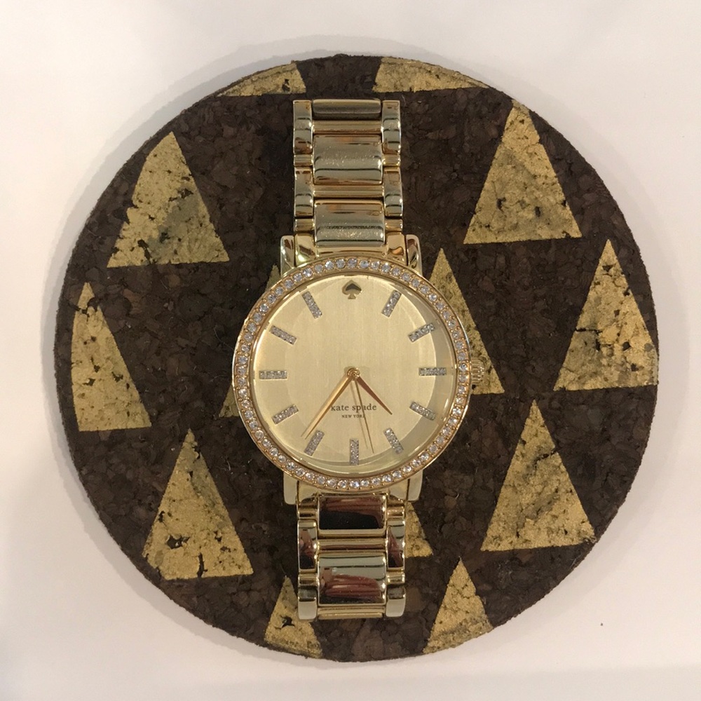 Kate Spade Gramercy Grand Gold watch